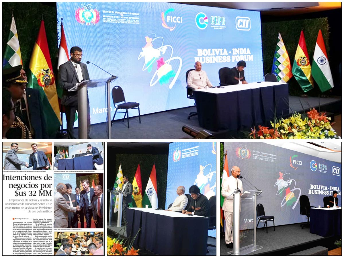 India Bolivia Business Forum | Aslam Khan official leader of the business delegation