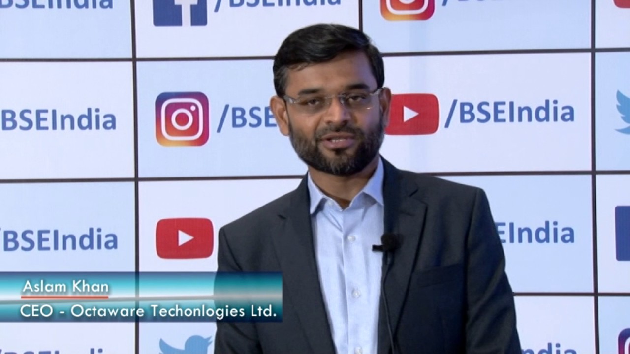 Aslam Khan CEO Interview @ BSE SME – IPO Listing Ceremony on 3rd April 2017